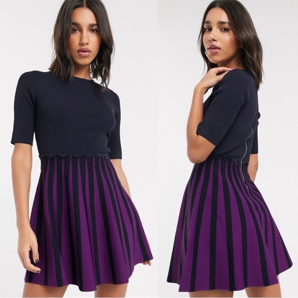 Ted Baker Saylee Knit Dress - Picture 2 of 8